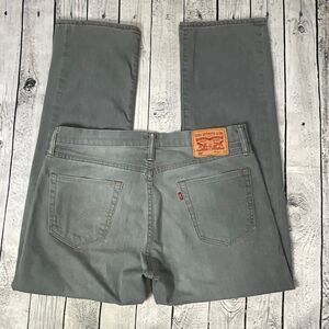 LEVI’S 504 Gray Straight Leg Jeans